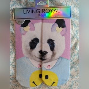 Living Royal Panda cute Ankle socks one size fits most